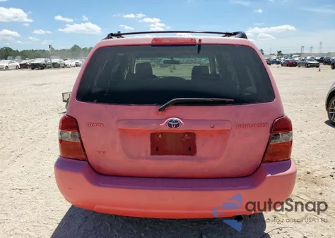 2006 Toyota Highlander Limited z USA, uszkodzony, nr VIN JTEDP21A760098531